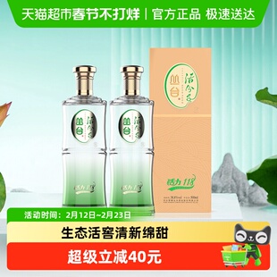 丛台 活分子活力118 浓香型白酒 38.8度 500ml*2瓶  自饮送礼