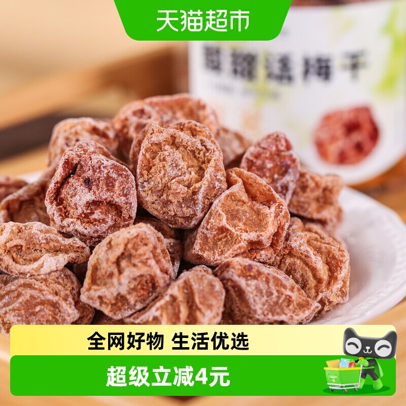 佳宝酸甜话梅干105g 青梅干休闲蜜饯零食果干酸梅话梅干