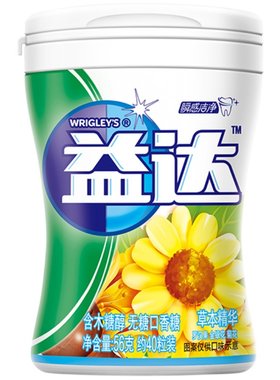 EXTRA益达无糖草本回味口香糖56g