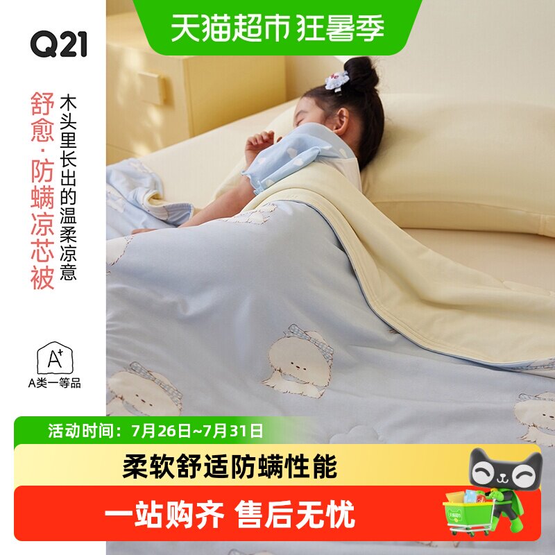 Q21天丝凉感抑菌防螨空调被