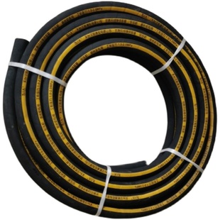 黑色布面夹布橡胶管软管耐磨耐老化耐晒抗冻耐高温防爆耐高压水管