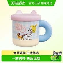 POPMART泡泡玛特Baby Molly喵趣横生系列猫耳水杯潮流周边礼物
