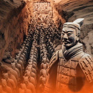 私家团+真纯玩】西安2-8人精品团兵马俑+华清宫+驼铃+西安千古情