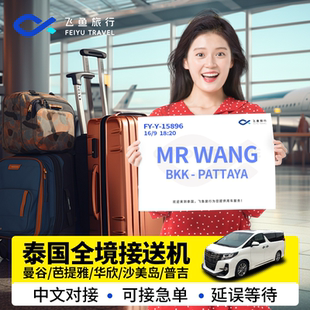 泰国曼谷接机送机廊曼素万那普机场到芭提雅华欣普吉岛接送机服务