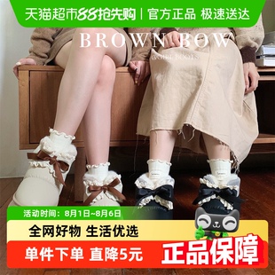 细细条 时尚 甜美风蕾丝蝴蝶结ins雪地靴防滑加绒保暖女冬外穿棉鞋