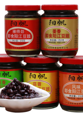 阳帆210g散装自制零食阳江豆鼓