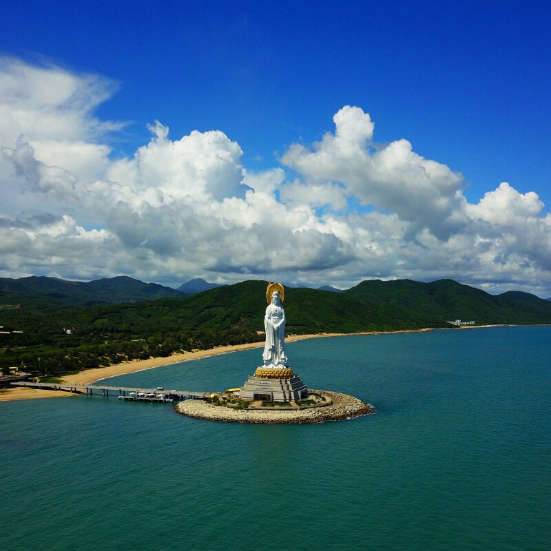 [南山文化旅游区-门票+南山树屋隐世酒店餐厅尊享服务产品]三亚南山尊享游（成人票）南山礼佛+美食+园区接送