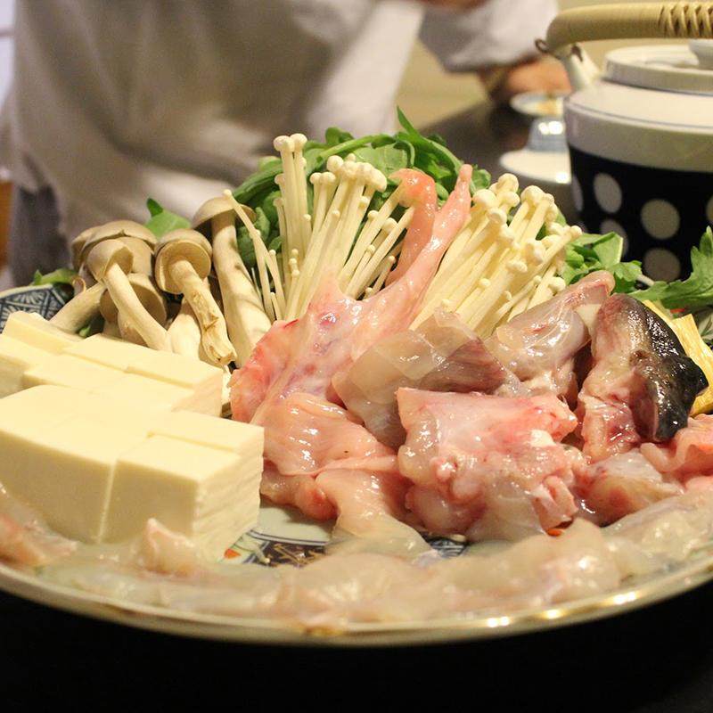 日本旅游米其林二星河豚料理餐厅 多古安 美食套餐餐饮预约预订