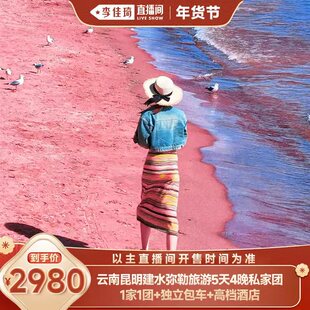 【李佳琦年货补给专场】26℃的云南 1家1团滇东南5天4晚包车旅游