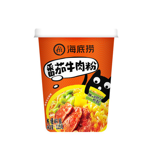 海底捞酸辣粉番茄牛肉粉速食方便面粉丝米线懒人快餐加热即食