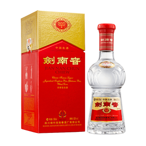 剑南春水晶剑52度白酒500ml*1瓶浓香型 商务宴请送礼