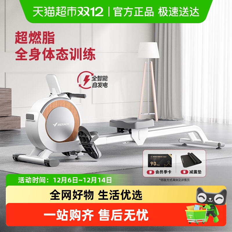 麦瑞克家用运动智能磁控划船机Q1