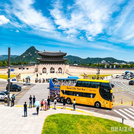 首尔黄气球落日巴士之旅（落日巡游 +夜景体验 +露天观光）