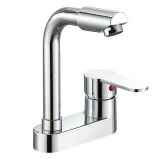 冷热洗脸盆水龙头双孔二三孔洗手池台盆面盆龙头卫生间家用混水阀