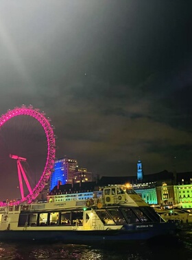 [泰晤士河游船-city cruises游船+晚餐]英国旅游伦敦泰晤士游船/船票+晚餐 夜景巡航