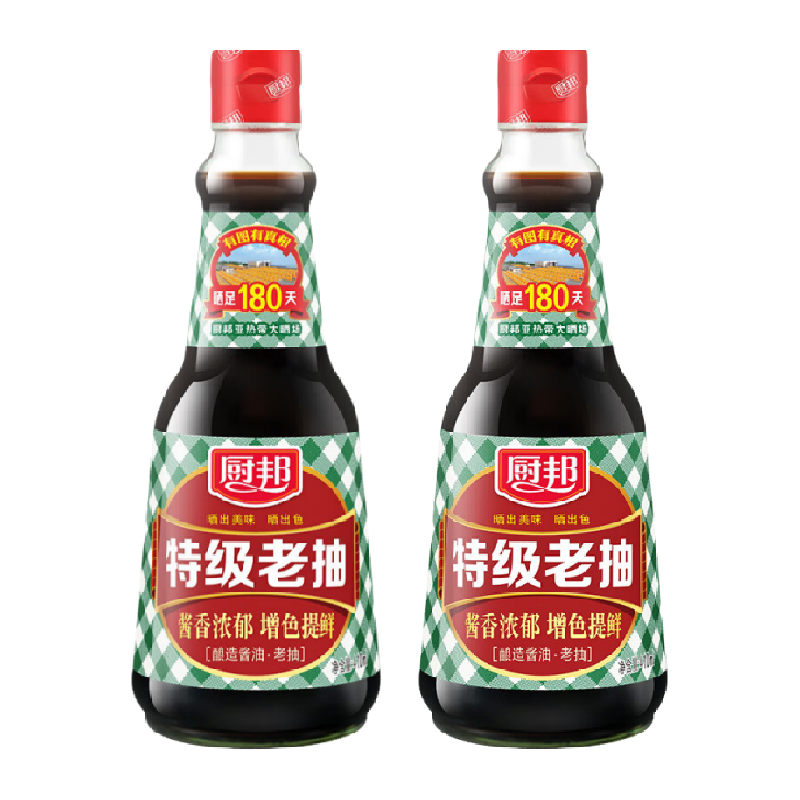 厨邦特级老抽酱油
