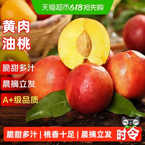 京运达山东红皮黄肉油桃