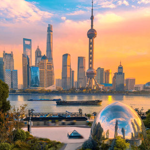 【东方明珠广播电视塔-二球观光+欢乐餐厅自助餐】二球观光+欢乐自助餐厅