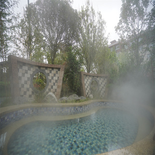 [陕西宝鸡市太白山麒麟府温泉-大门票+室内温泉+室外泳池+室外温泉]成人平日/周末 儿童 家庭票