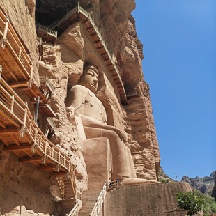 兰州水墨丹霞旅游景区+黄洮交汇+刘家峡大桥+炳灵寺石窟一日游