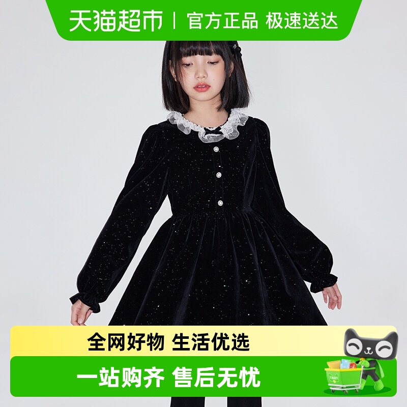 iplant植木甜美秋冬连衣裙