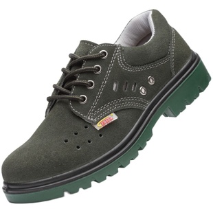 新款劳保鞋男士钢包头带钢板冬季透气轻便防砸防刺穿工作工地老保