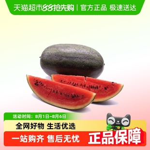 包郵 廣西黑美人西瓜脆甜當(dāng)季 新鮮水果 順豐