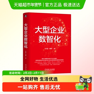 大型企业数智化 王文京,郭倩 著 机械工业出版社 正版书籍