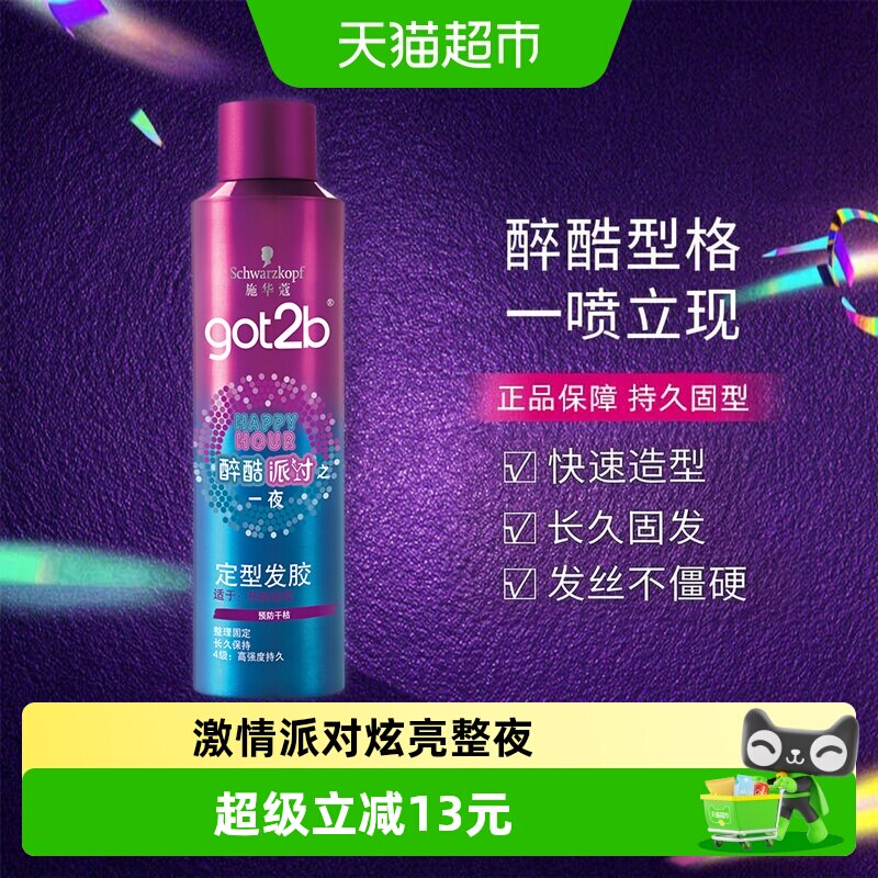 施华蔻不硬持久定型发胶250ml图片