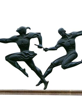 校园文化风人物雕塑像