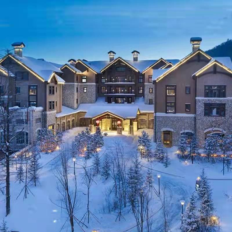 春节有房长白山万达威斯汀酒店2-3晚套餐含早滑雪温泉午/晚餐