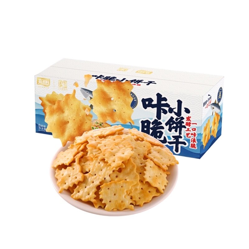 嘉士利薄脆芥末鳕鱼味小饼干320g,零食/坚果/特产,薄脆饼干,淘宝优惠券,粉丝福利购,淘宝优惠卷