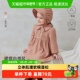 清仓 babylove女宝宝连衣裙春秋纯棉纱布裙子娃娃领婴儿刺绣裙