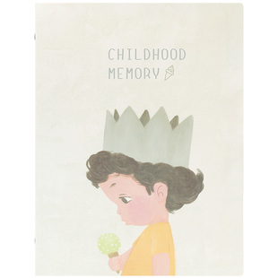 道林活页本a5固力夹20孔塑料外壳复古简约米黄纸可拆卸替芯小清新学生笔记本作业抄写记事本课堂记录本子文具