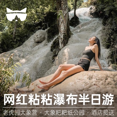 清迈大象粑粑纸一日游纯玩小团