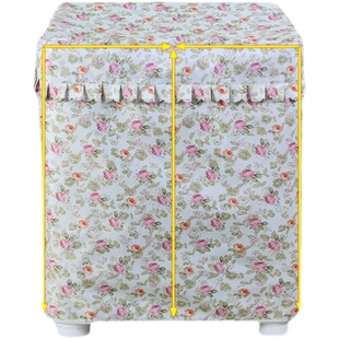 阳台防晒罩防水置物架罩田园盖巾五面全包两侧拉链设计可定制