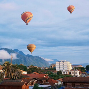 G【尾单】老挝跟团旅游万荣万象蓝色泻湖西蒙寺光西瀑布跟团游