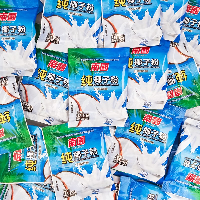 南国纯椰子粉160g椰浆粉0添加椰奶粉速溶早餐冲饮椰汁粉海南特产