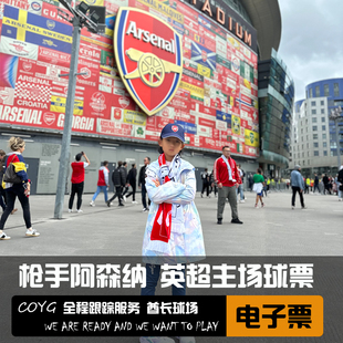 [酋长球场-英超-阿森纳 主场]英超联赛球票 阿森纳切尔西曼城曼联利物浦球票电子票主场代购