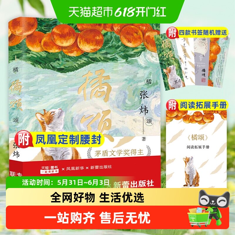橘颂茅盾文学奖得主张炜著6-12岁小学生励志探险故事儿童新华书店