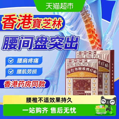 宝芝林香港百年品牌腰椎理疗贴