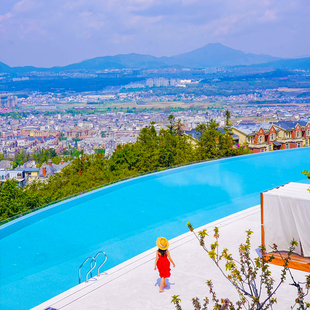 春节可订1 2晚腾冲月泊半山温泉度假酒店旅游旅拍和顺古镇