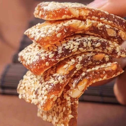 正宗牛皮糖芝麻软糖老式怀旧1斤手工花生牛皮糖糖牛筋糖