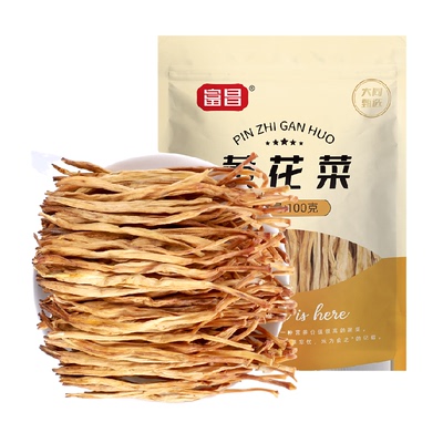 富昌黄花菜条形均匀100g