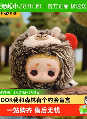 52TOYS NOOK我和森林有个约会搪胶毛绒挂件盲盒手办潮玩新年礼物