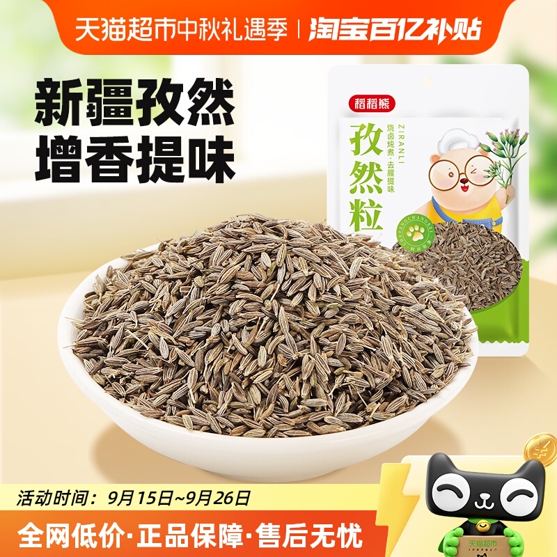 稻稻熊孜然粒烧烤调料40g×1袋