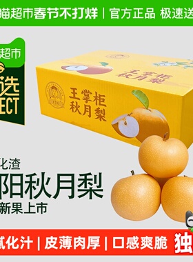 臻选【王掌柜】山东烟台莱阳秋月梨冰糖蜜梨细腻化汁