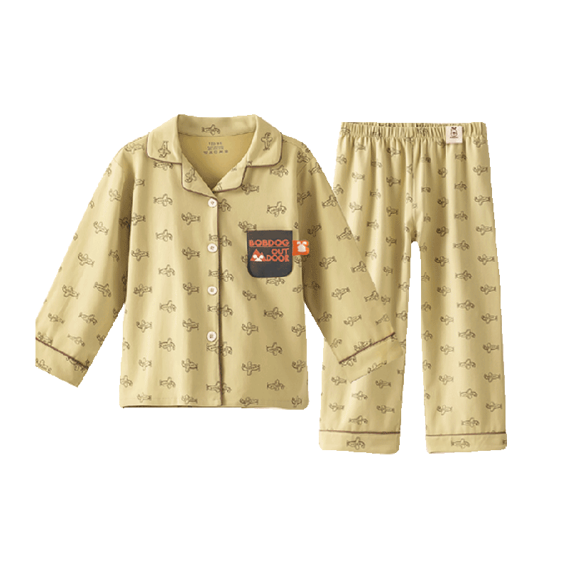 巴布豆儿童家居服纯棉