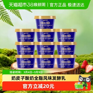 【下拉详情页领优惠】天润新疆奶皮子酸奶100g*10盒 低温冷藏酸奶