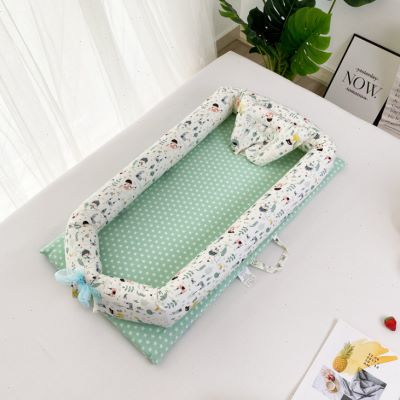 销宝宝床中床可折叠可移动新生儿睡床仿生bb床上床防压便携式婴厂